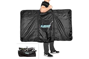 Huntvp Bike Travel Bag Bicycle Transport Carrying Case with a Carry Bag for 26-29inch Folding Bike Foldaway Bicycle