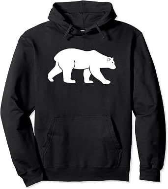 Amazon.com: Gran sudadera con capucha de oso polar. : Ropa, Zapatos y  Joyería