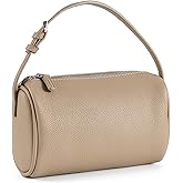 Molodo PU Leather Cylinder Bag for Women Versatile Handheld Crossbody Small Bag with Adjustable Strap Everyday Compact