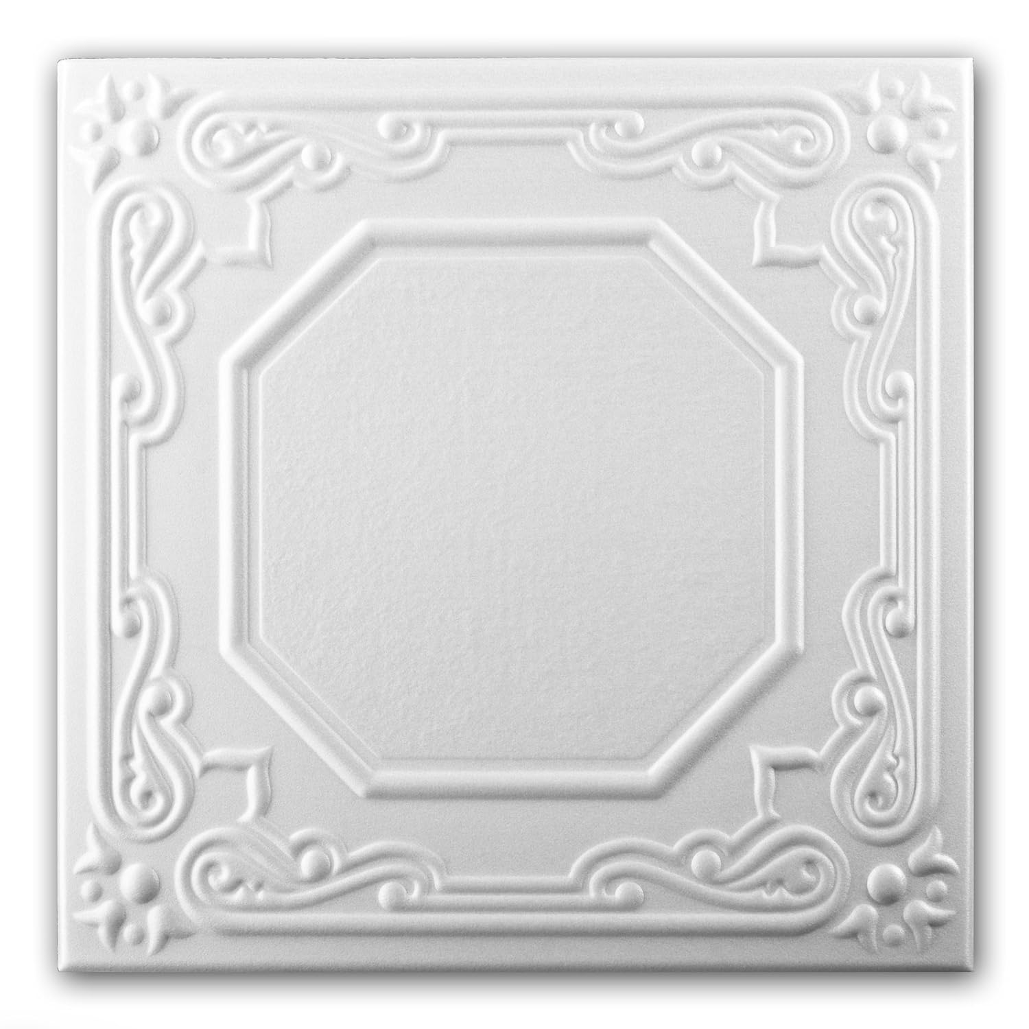 Polystyrene Foam Ceiling Tiles Panels 0868 (Pack 104 pcs) 26 sqm White Amazon.co.uk DIY & Tools