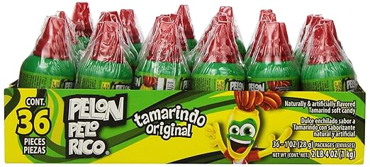 Pelon Pelo Rico Container Tamarindo Original 1oz 36 Count By Grupo Lorena Foods Amazon De Grocery