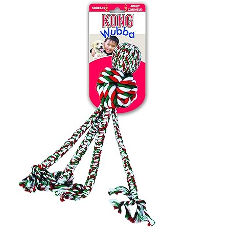 Kong Urlaub Wubba Weave mit Seil, Größe L