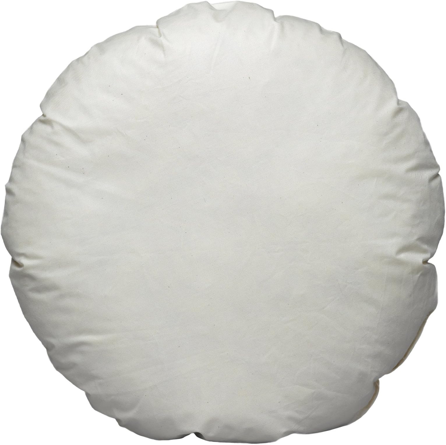 Classic Home Store 100% Natural Duck Feather Cushion Pads with Cotton Cover Scatter Cushions Inner (19" Round)