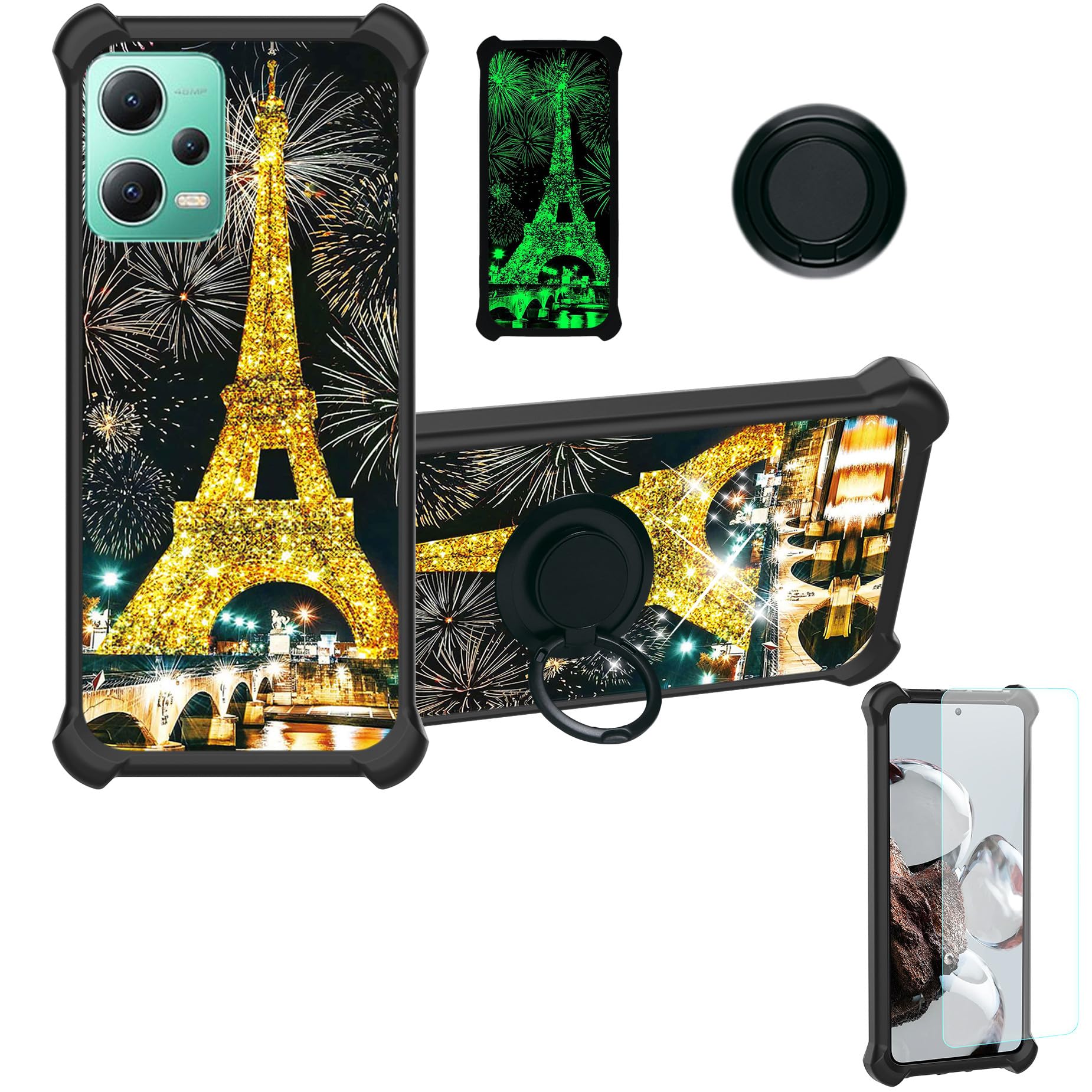 jioeuinly Case for Redmi Note 12 5G Case Compatible