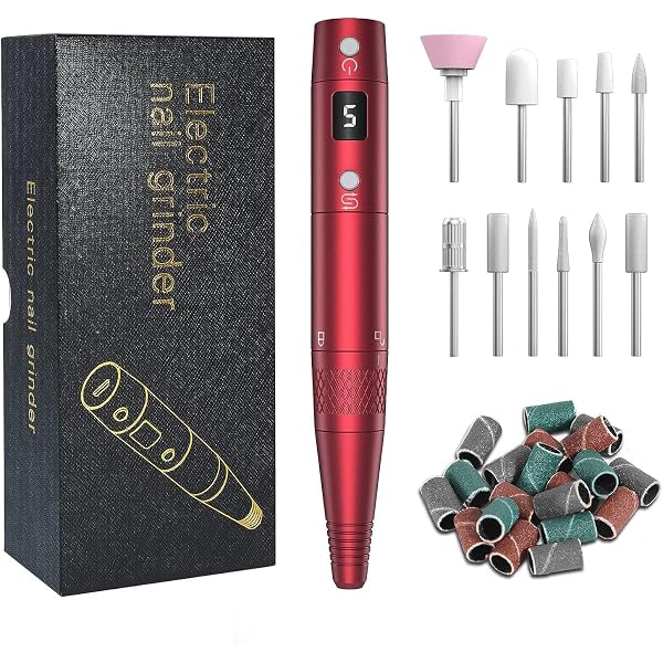 Cordless Nail Grinder & Sander For Humans - 4 Speed Settings For Thick Toenails 1 thumbnail image