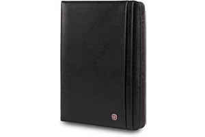 Wenger Concept Zippered Document Organizer Padfolio, Black, 13-Inch, Merit Padfolio