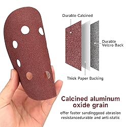 POTUINOM 100 PCS 5 Inch Sanding Discs 600
