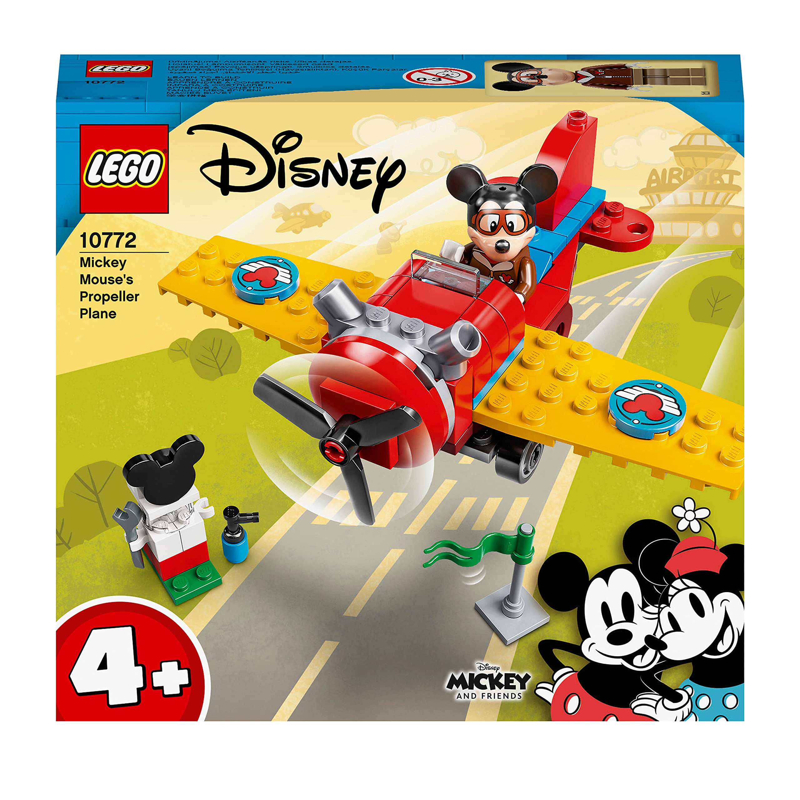 LEGO 10772 Mickey and Friends Mickey Mouse's Propeller Plane