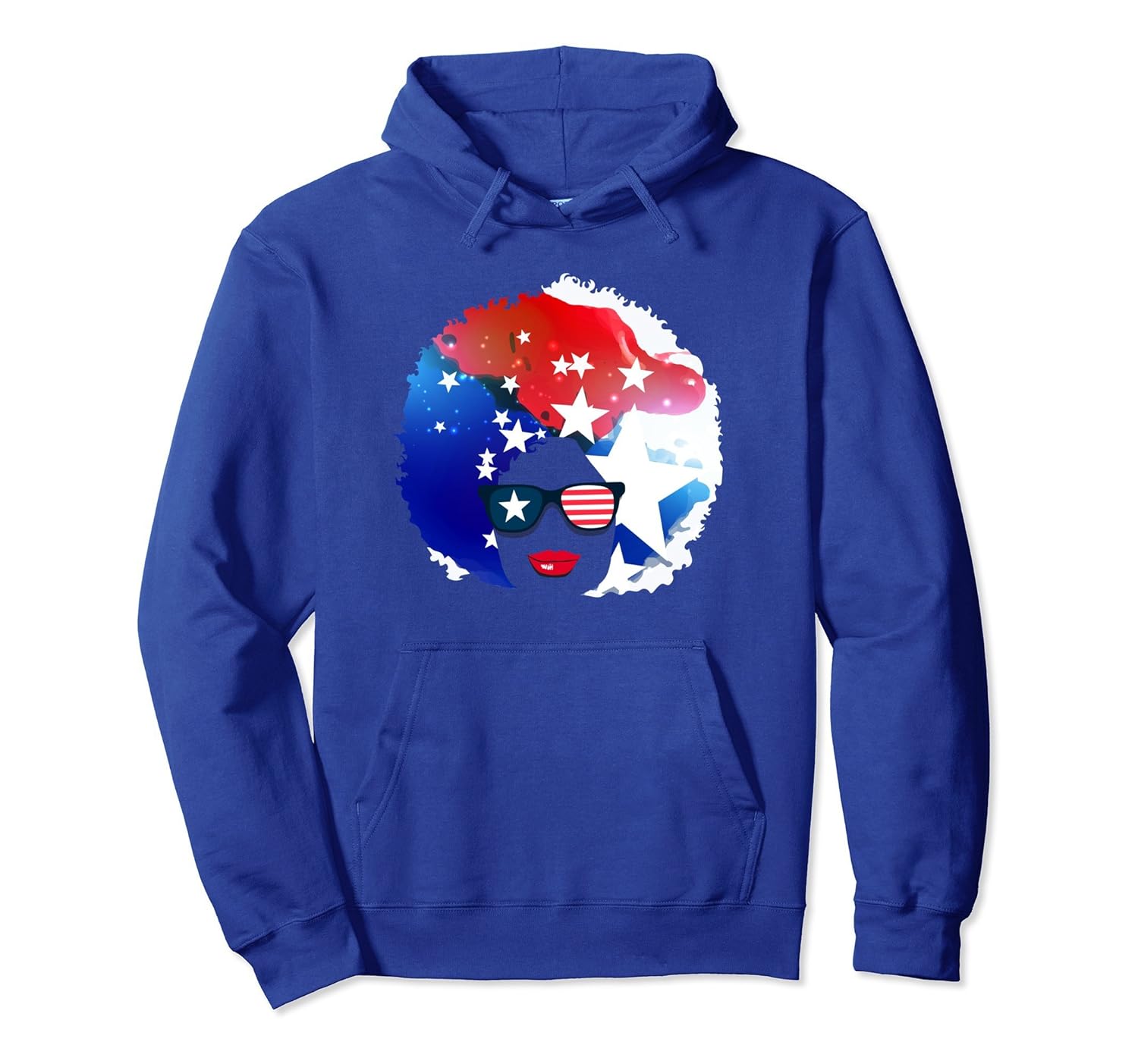 Natural Girl Hoodie - American 4th of July Hoodie-anz