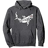 Great White Shark Sweater - Marine Ocean Shark Pullover Hoodie