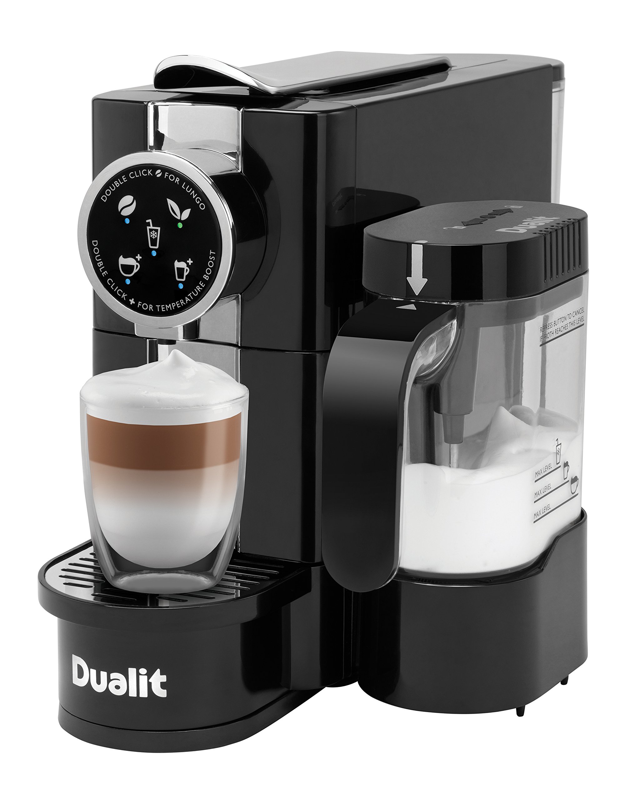 Dualit 85180 Cafe Cino Coffee Machine Black Finish Buy Online in