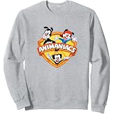 Animaniacs Classic Logo with Warner Siblings Funny Cartoon Sweatshirt