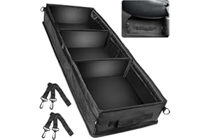 Sinvanho Under Seat Storage Box for Ford F150 F250 F350 F450 F550 Super Duty 2015-2024 Truck Accessories Tool Box Organizer Compatible with F-150 SuperCrew Cab & Crew Cab
