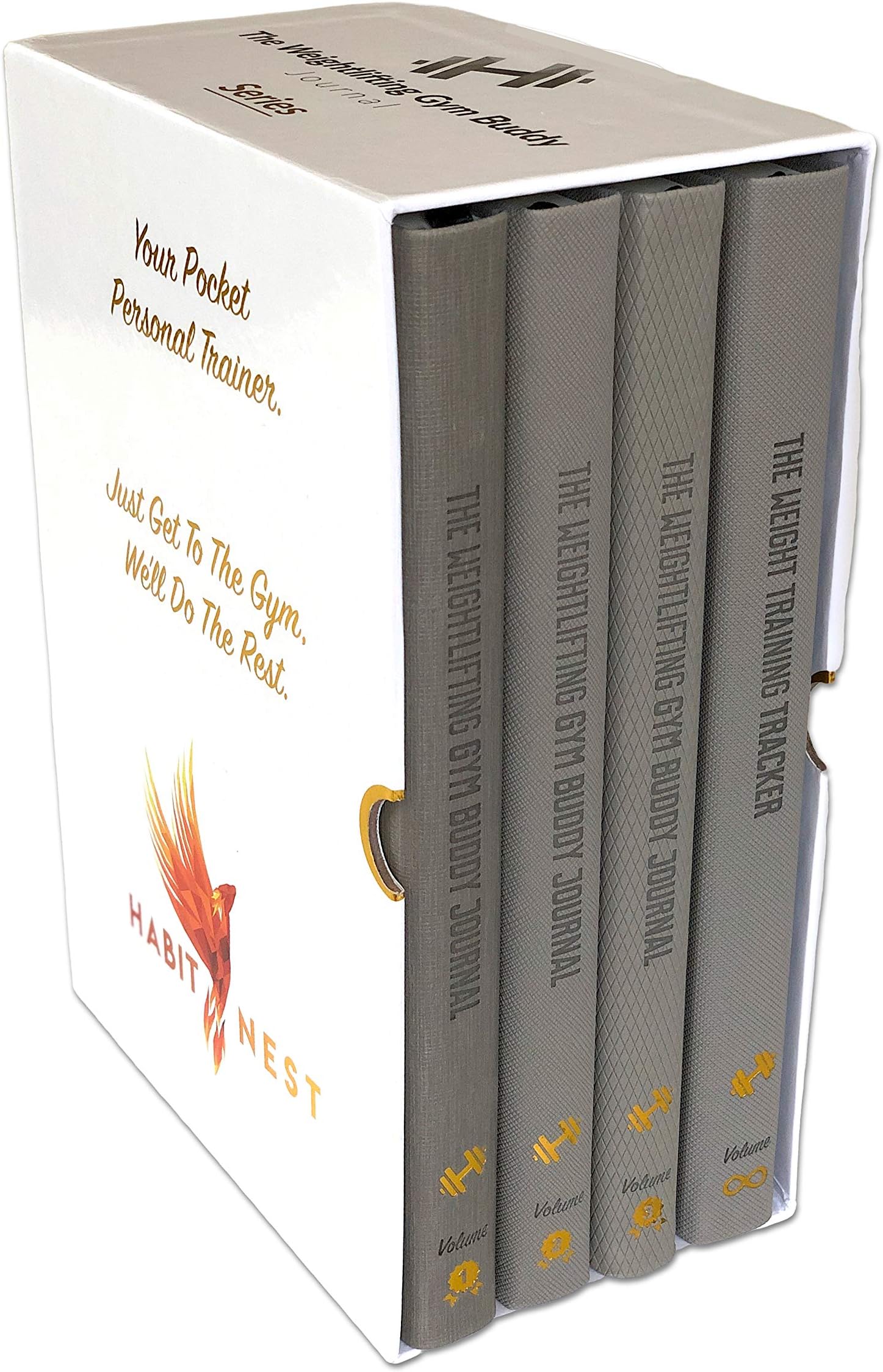 Habit Nest The Weightlifting Gym Buddy Journal A 12-Week Personal Training Program in A Journal. A 12-Week Workout and Exercise Journal/Log. Your Ultimate Fitness Planner.
