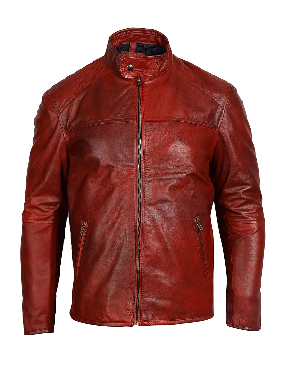 Buy Legacy Pure Leather Jacket for Men Light weight Stylish 19