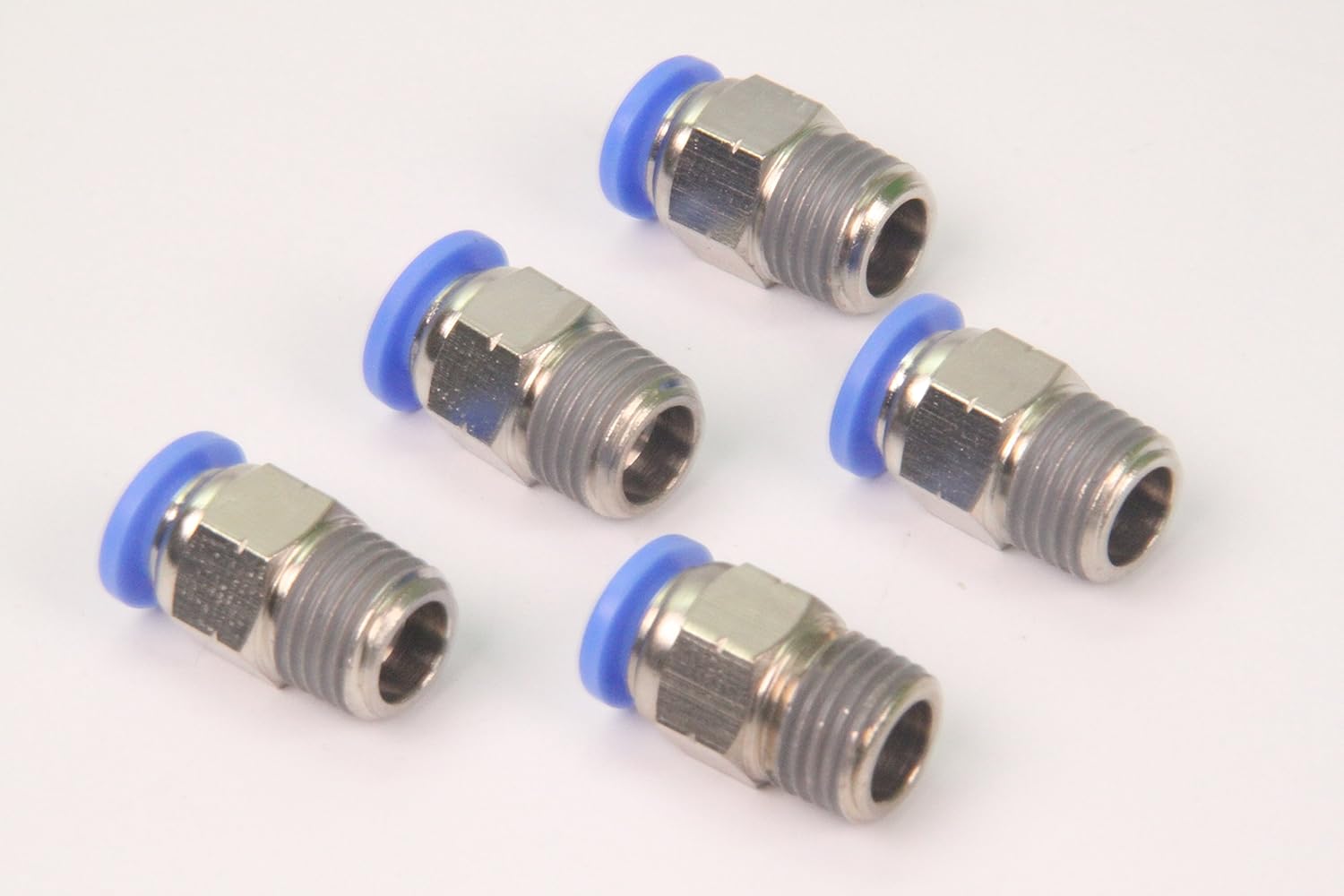 PC Push-in Male Straight Fitting Metric Sizing