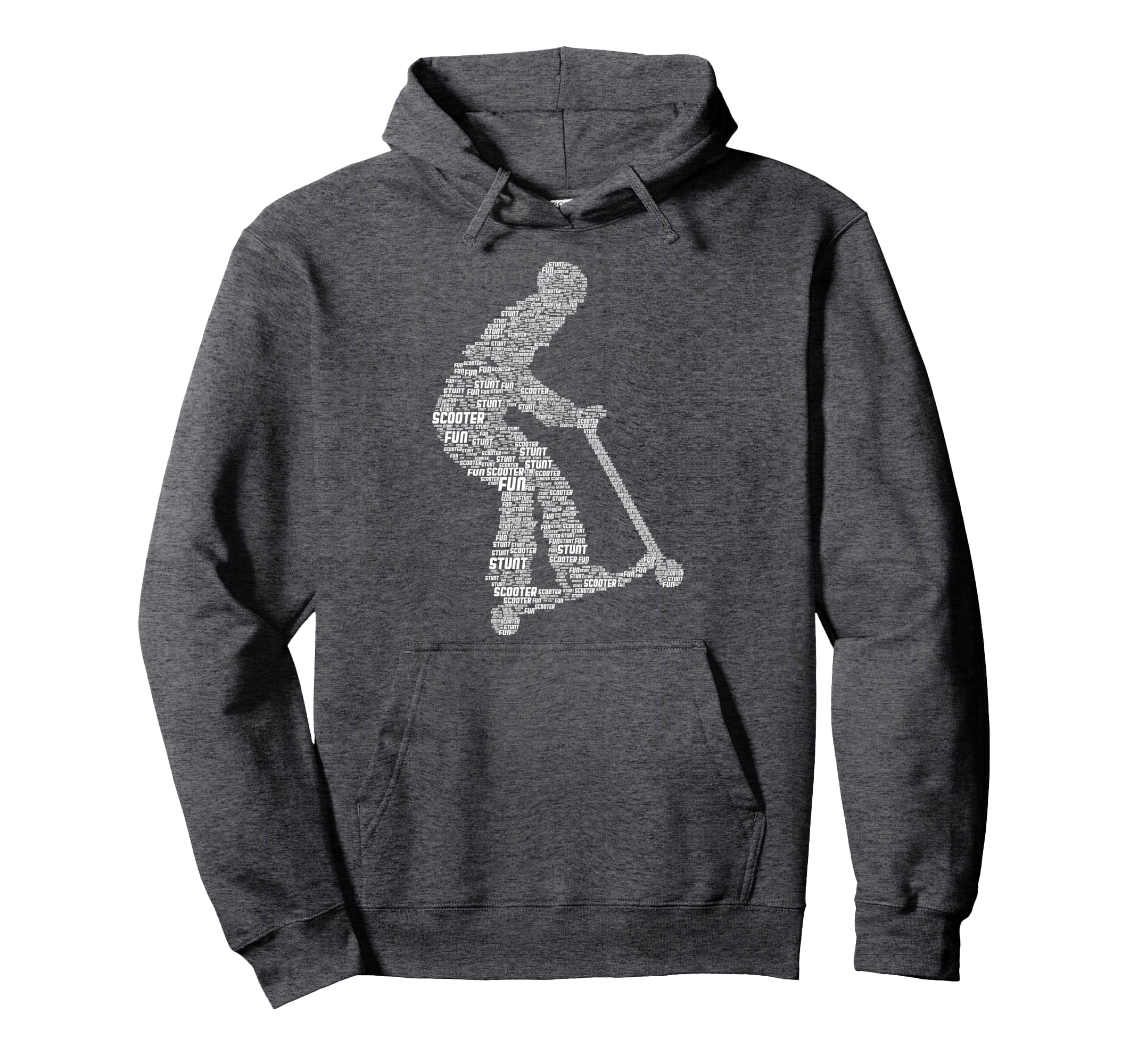 Scooter Stunt Tricks E-Scooter Rider Boys Kids Pullover Hoodie