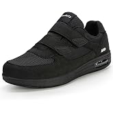 KWUKOTY Diabetic Orthopedic Walking Shoes Wide Toe Adjustable Men Women | 3-Layer Adjustable Insole, Custom Fit as Feet Change, Hook &amp; Loop Easy On-Off, Air Cushion Non-Slip, for Sensitive Feet