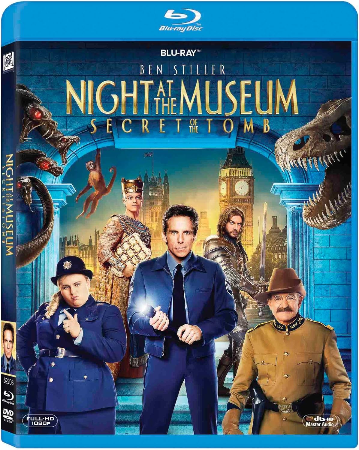  Night at the Museum: Secret of the Tomb (2014) 720p HEVC BluRay Hollywood Movie ORG. [Dual Audio] [Hindi or English] x265 AAC ESubs [600MB] Full Movie Download