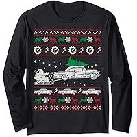 W201 190e Weihnachts Pullover - Vintage Auto Design Sweatshirt
