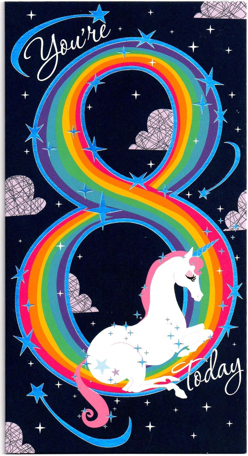Children s Birthday Card For Eight 8 Year Old Girl Free 1st Class children-s-birthday-card-for-eight-8-year-old-girl-free-1st-class