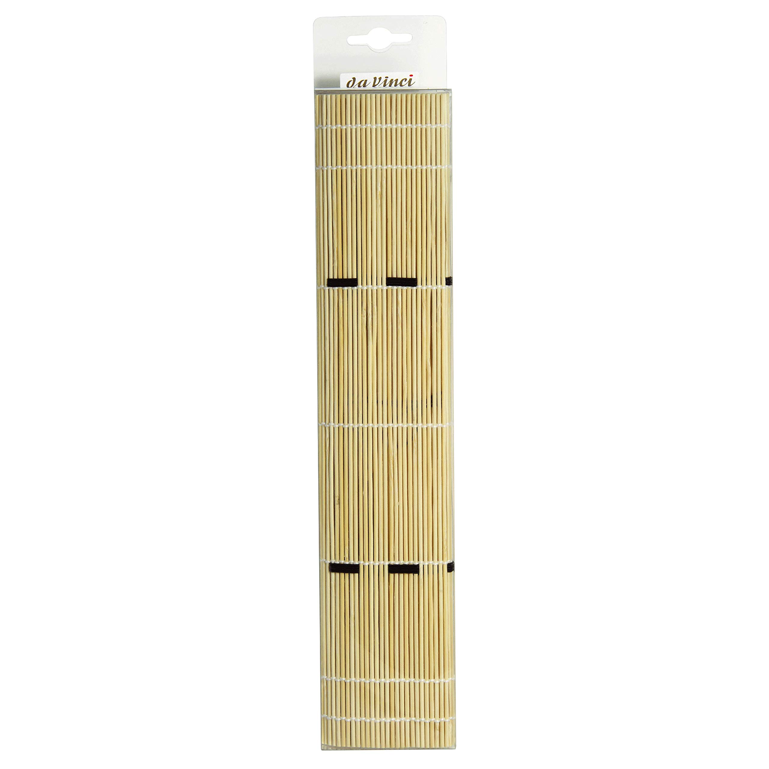 Da Vinci 4019 Series Bamboo Mat, Wood, Yellowish, 30 x 30 x 30 cm
