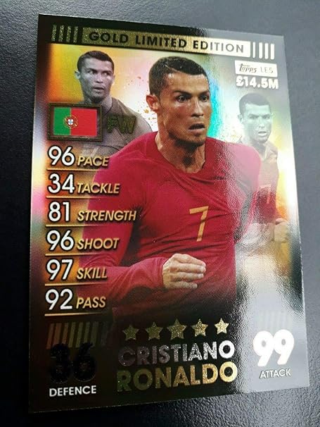 gold ronaldo