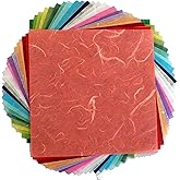 Amazon.com: Exasinine 8 inch x 8 inch Single Sided Square Origami Paper ...