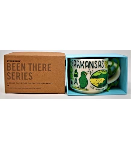 Amazon.com: Starbucks ARKANSAS Been There Series Across The Globe  Collection Ceramic Coffee Cup : Home & Kitchen