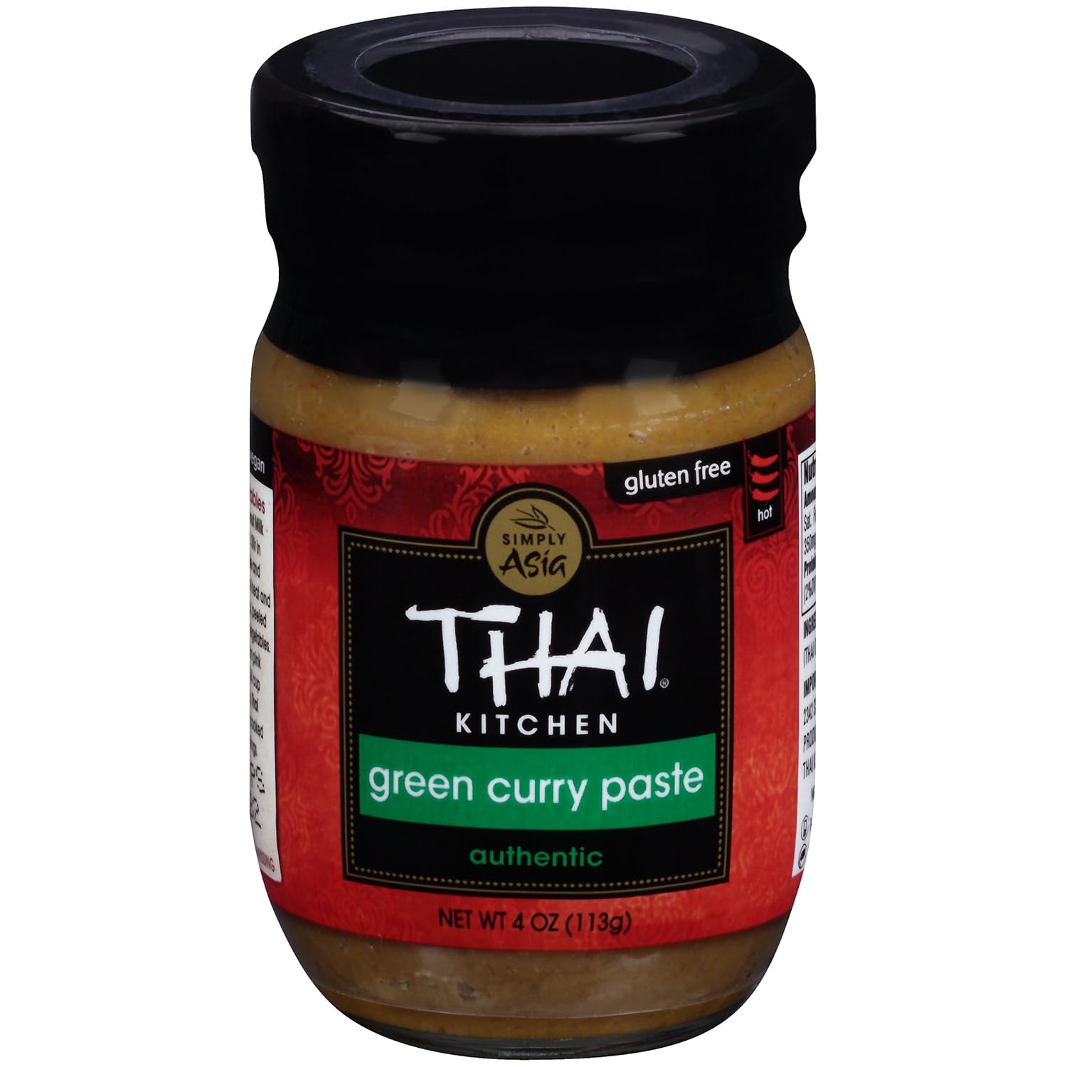 Amazon Com Thai Kitchen Gluten Free Green Curry Paste 4 Oz