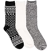 MUK LUKS Womens Boot Socks 3 Pair Pack