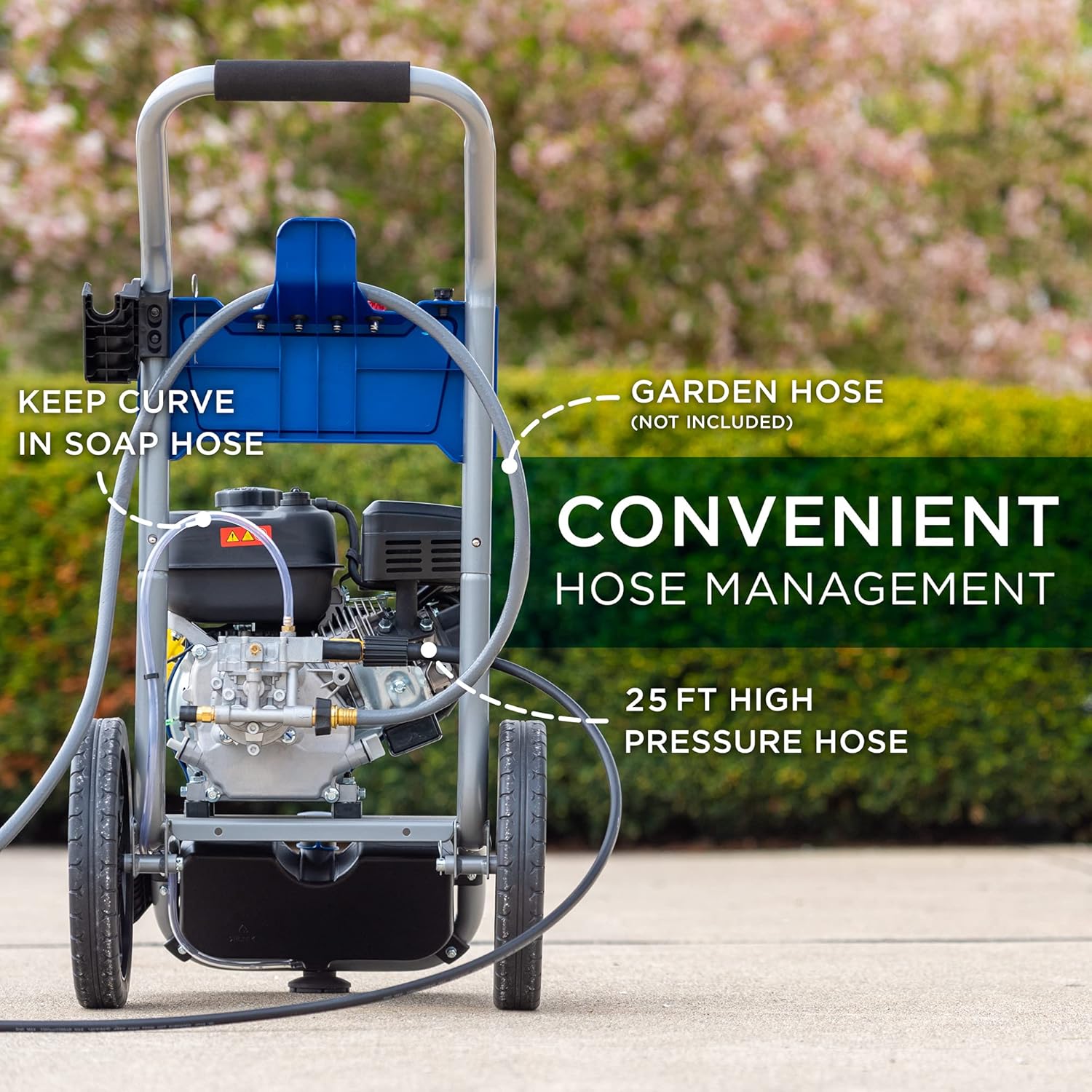 Westinghouse Outdoor Power Equipment WPX2700 Gas Powered Pressure Washer 2700 PSI and 2.3 GPM, Soap Tank and Four Nozzle Set, CARB Compliant: Garden & Outdoor