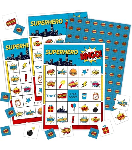 40 Players Halloween Bingo Game Cards For Adults, Hallowmas Goodie Bags Stuffers Gifts Holiday Activity Party Supplies Favors