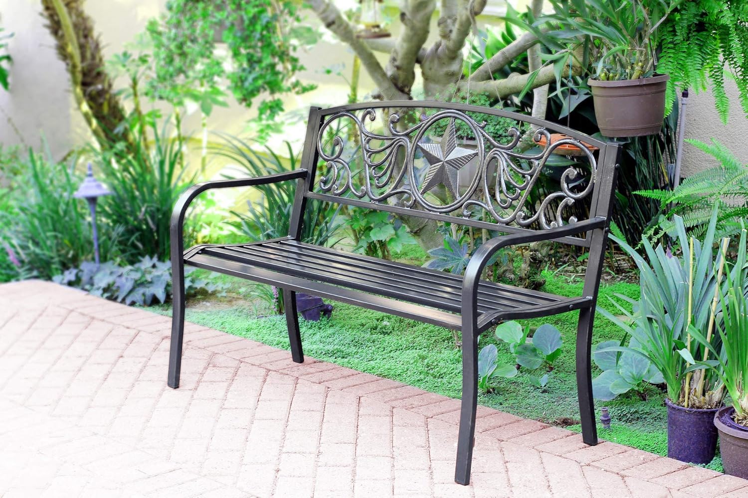 Best Metal Garden Bench Outdoor