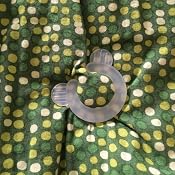 16 Pezzi Cotone, 16 Pezzi Clip di Fissaggio per Lenzuolo Piumino da Letto Trapunta in Tessuto a Forma di Fungo con Ago in Tessuto Fissatore in Plastica per Cuscino Domestico
