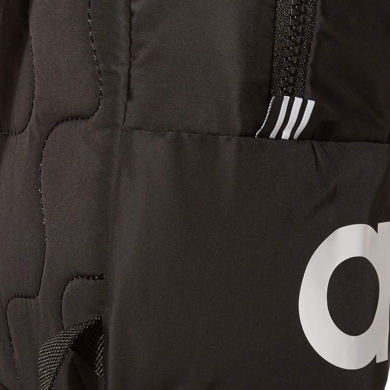 adidas Linear Mini Backpack, Black/White/Gold, ONE SIZE: Clothing