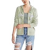 AEROPOSTALE Women's Aero Logo Full Zip Hoodie- Circle/Scripts