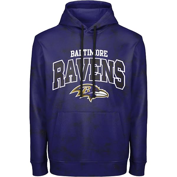 FOCO Men's Team Logo Short Sleeve Hoodie - Officially Licensed Fan Apparel With Front Pocket - View #4