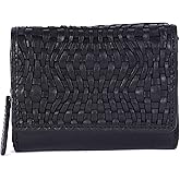 VILENCA HOLLAND Premium Genuine Leather Women's Wallet: RFID Blocking, Multiple Card Slots, Zipper Pocket - Stylish & Durable - Perfect for Everyday Use (VL-408-Black)