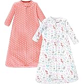 Hudson Baby Unisex Baby Cotton Long-Sleeve Wearable Sleeping Bag, Sack, Blanket