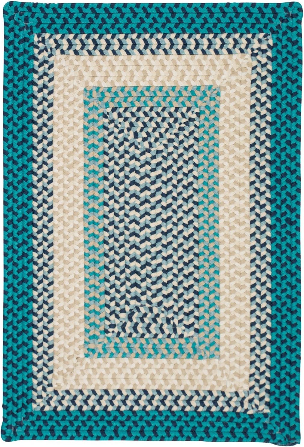 Montego Rugs, 12' x 12' Square, Oceanic