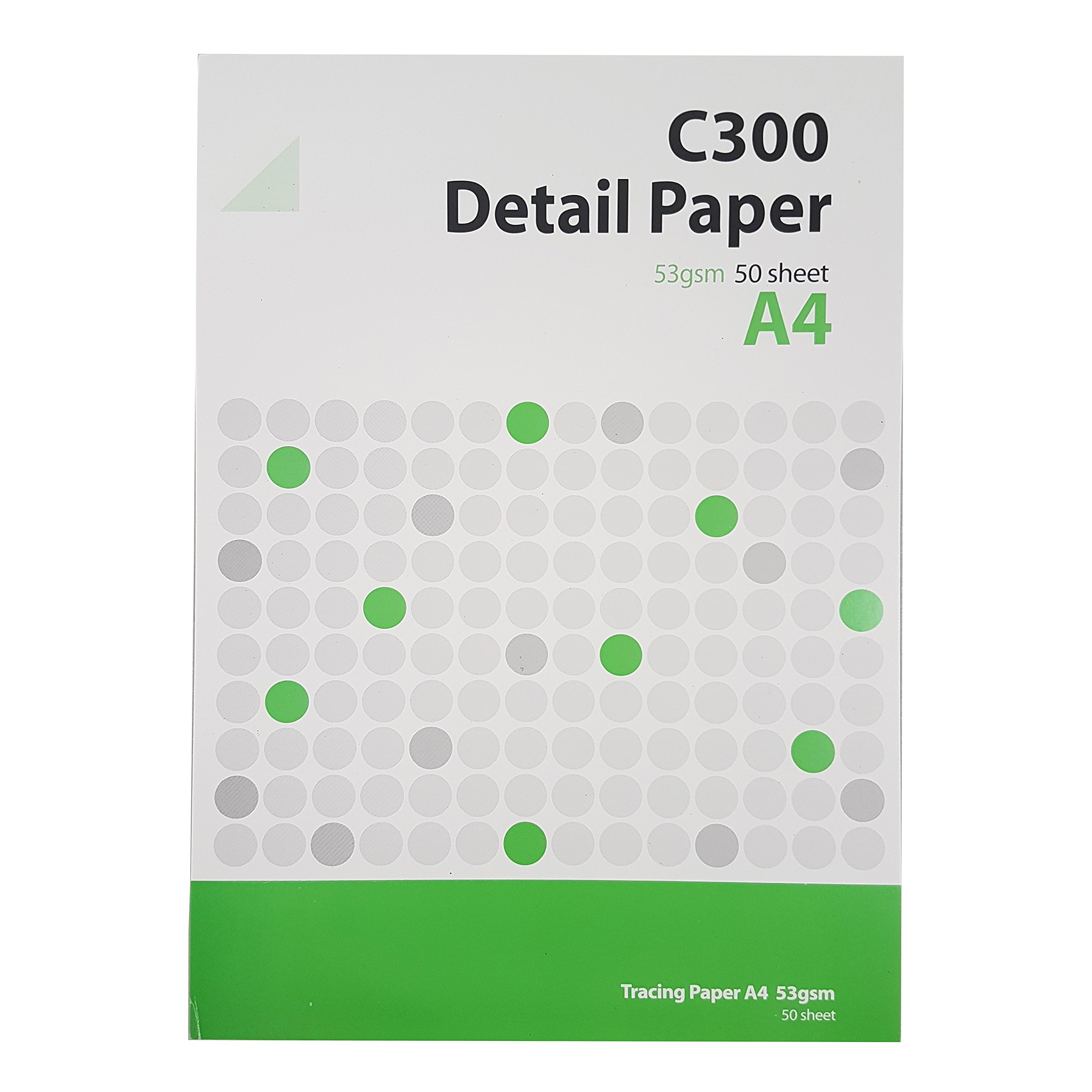 West C300 53 GSM A4 50 Sheets Technical Detail Paper