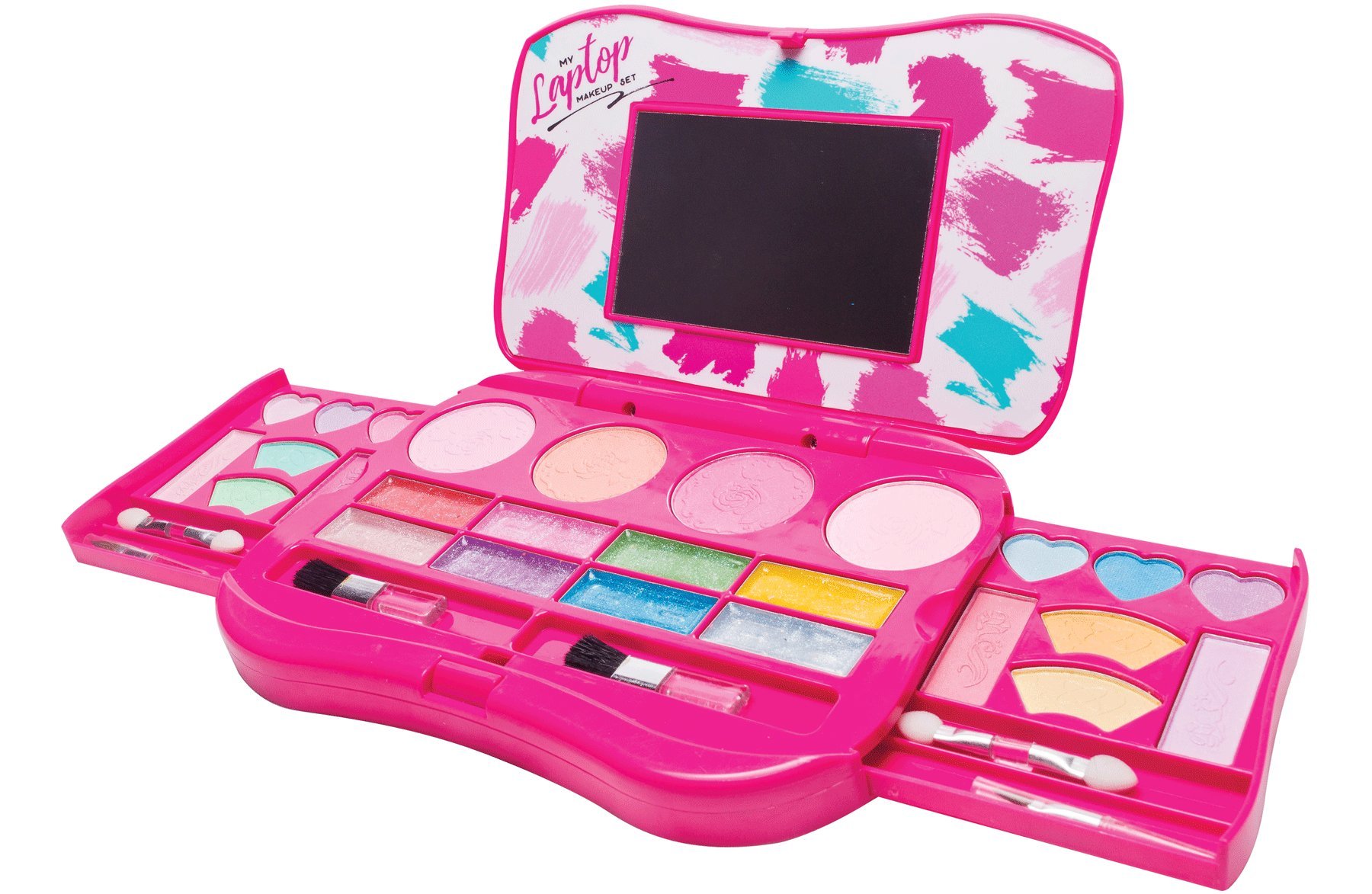 My First Makeup Set, Girls Makeup Kit, Fold Out Makeup Palette with