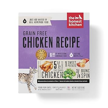 The Honest Kitchen Human Grade Dehydrated Grain Free Cat Food