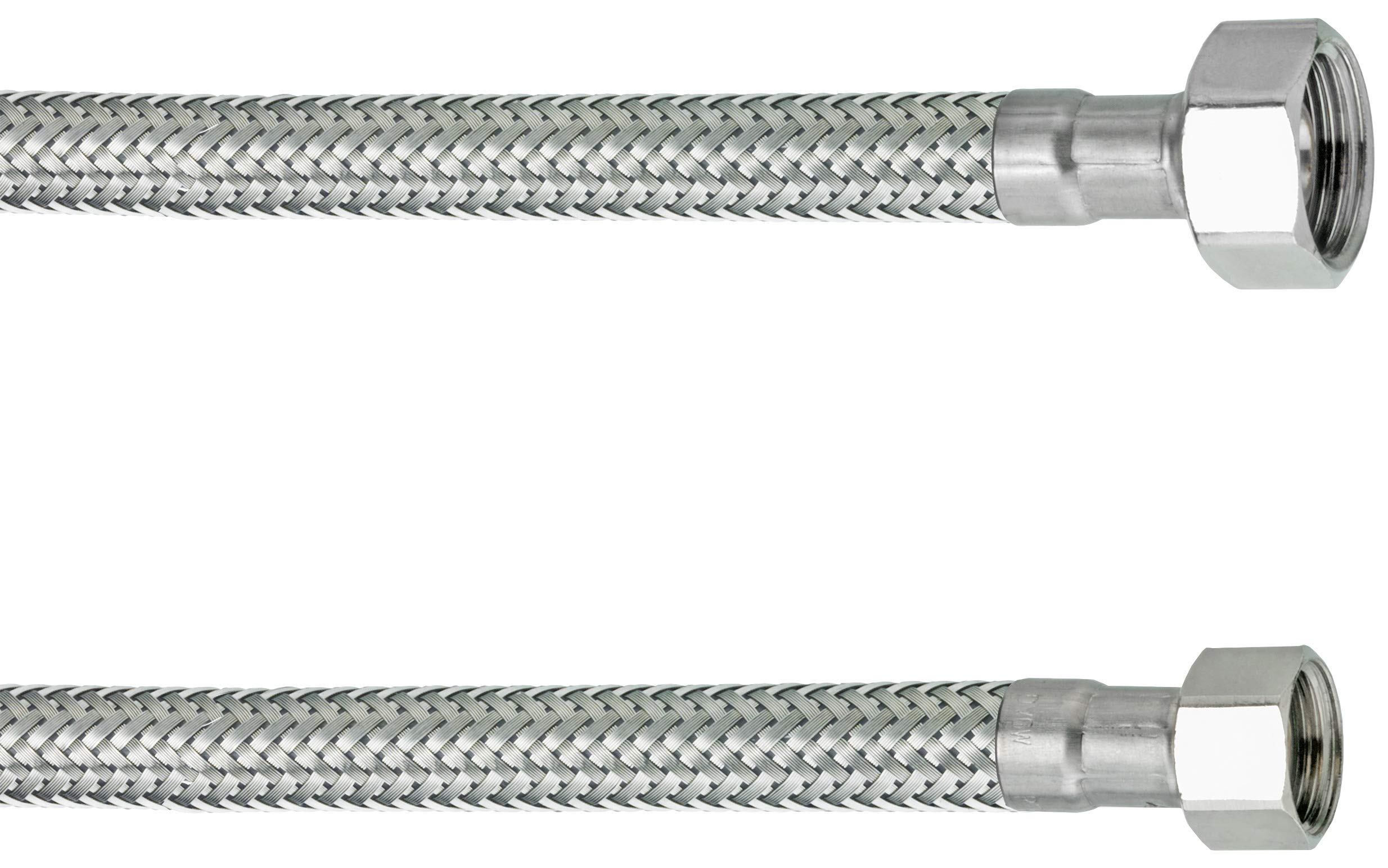 CORNAT T3173271270 Connect. Hoses 1/2ITx3/8ITx400, Silver, 400 mm