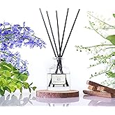 PRISTINE Campanula Blossom/Inspired by Hotel Duke Reed Diffuser for Home | Fresh Blend of Bluebell, Hyacinth, Cloves Reed Diffuser Set, Oil & Reed Diffuser Stick | Home & Office Decor | Fragrance Gift