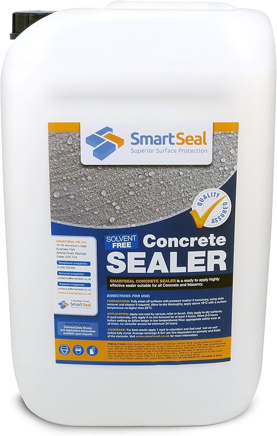 Smartseal Concrete Dustproofer Eliminates Concrete Dust, Seals and