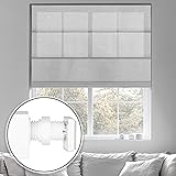 Sulugood No Tools No Drill Cordless Light Filtering