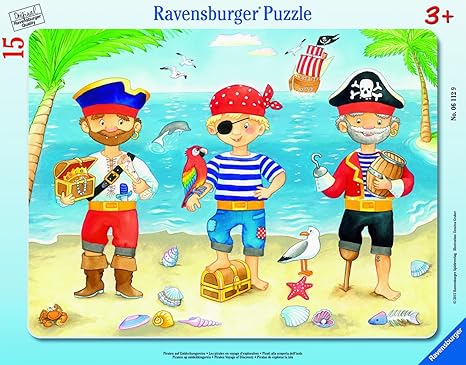 puzzle de piratas para niños
