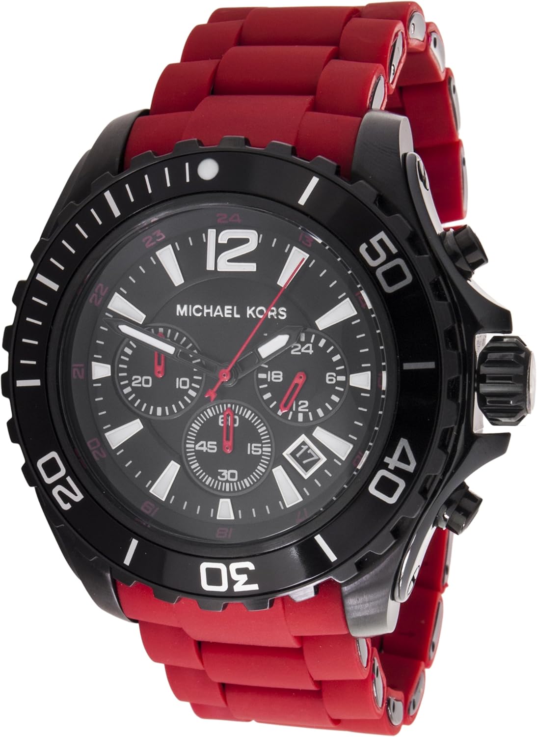 michael kors slip on mens red